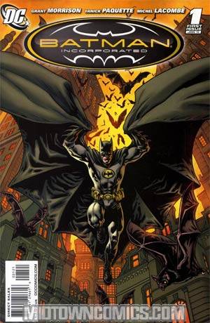 Batman Incorporated #1 Cover B Incentive Yanick Paquette Cover