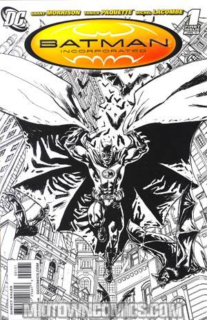 Batman Incorporated #1 Cover C Incentive Yanick Paquette Sketch Cover