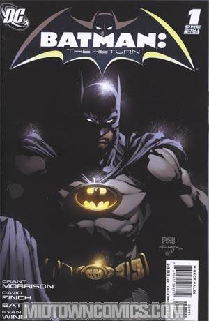 Batman The Return #1 Cover A Regular David Finch Cover