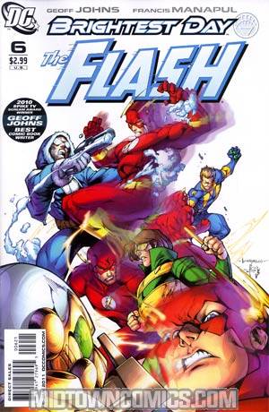 Flash Vol 3 #6 Cover B Incentive Ale Garza Variant Cover (Brightest Day Tie-In)