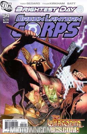 Green Lantern Corps Vol 2 #54 Cover B Incentive Patrick Gleason Variant Cover (Brightest Day Tie-In)