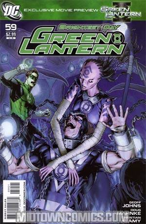 Green Lantern Vol 4 #59 Cover B Incentive Gene Ha Variant Cover (Brightest Day Tie-In)