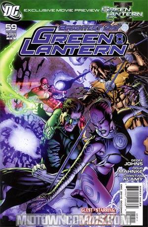 Green Lantern Vol 4 #59 Cover A Regular Doug Mahnke Cover (Brightest Day Tie-In)