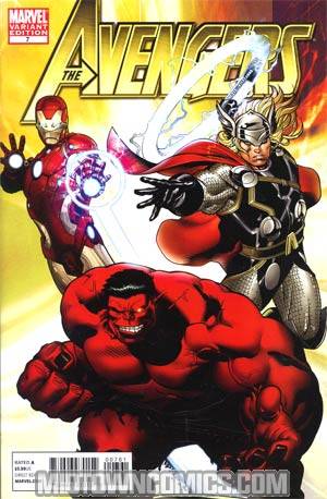 Avengers Vol 4 #7 Cover D Incentive Ed McGuinness Variant Cover
