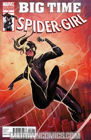Spider-Girl Vol 2 #1 Incentive Michael Del Mundo Variant Cover (Spider-Man Big Time Tie-In)