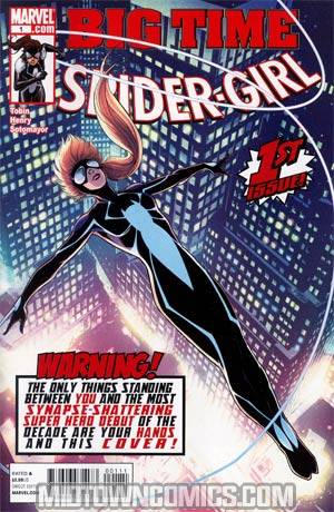 Spider-Girl Vol 2 #1 Regular Barry Kitson Cover (Spider-Man Big Time Tie-In)