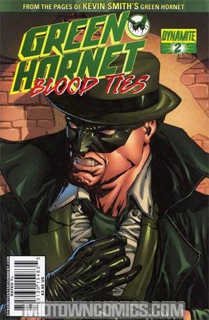 Green Hornet Blood Ties #2 Cover A Regular Johnny Desjardins Cover