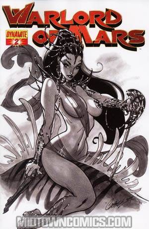 Warlord Of Mars #2 Incentive J Scott Campbell Sketch Cover