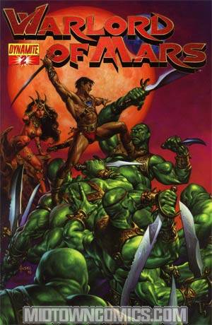 Warlord Of Mars #2 Regular Joe Jusko Cover