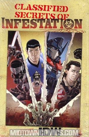 IDW Infestation Mini-Sampler