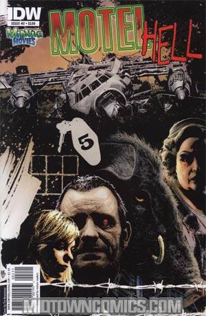 Midnite Movies Motel Hell #2 Regular Tim Bradstreet Cover