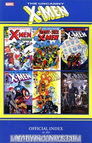 Uncanny X-Men Official Index To The Marvel Universe TP