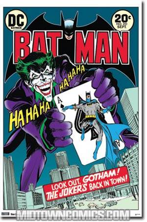Batman Joker Cover Poster