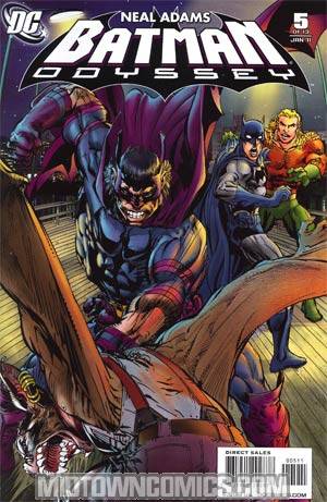 Batman Odyssey Vol 1 #5 Cover A Regular Neal Adams Cover