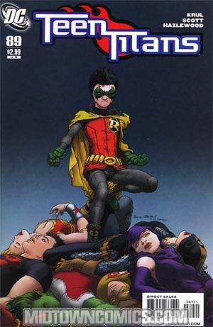 Teen Titans Vol 3 #89 Cover B Incentive Frank Quitely Variant Cover