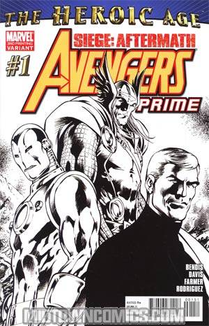 Avengers Prime #1 3rd Ptg Alan Davis Variant Cover (Heroic Age Tie-In)