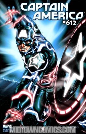 Captain America Vol 5 #612 Cover B Incentive Tron Variant Cover