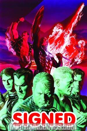 Invaders Now #1 DF Exclusive Alex Ross Virgin Cover Signed By Alex Ross