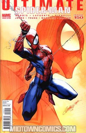 Ultimate Comics Spider-Man #150 Cover C Incentive J Scott Campbell Variant Cover
