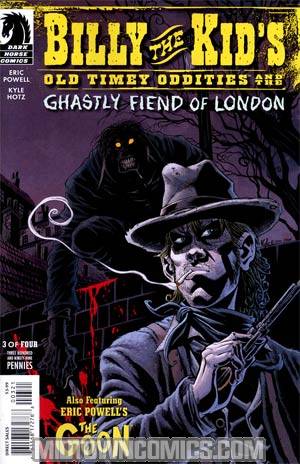 Billy The Kids Old Timey Oddities And The Ghastly Fiend Of London #3 Incentive Kyle Hotz Variant Cover