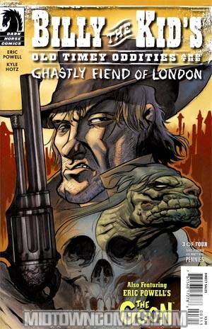 Billy The Kids Old Timey Oddities And The Ghastly Fiend Of London #3 Regular Eric Powell Cover