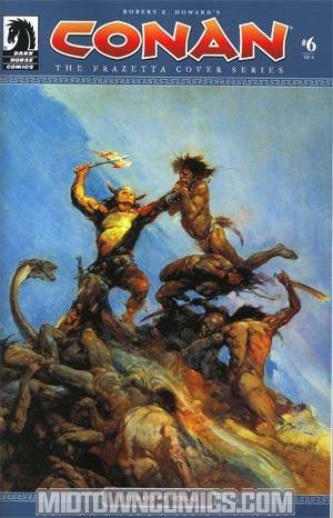 Robert E Howards Conan The Frazetta Cover Series #6 Hand Of Nergal