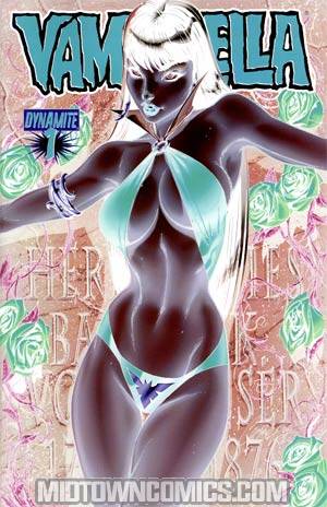 Vampirella Vol 4 #1 Incentive J Scott Campbell Negative Art Cover