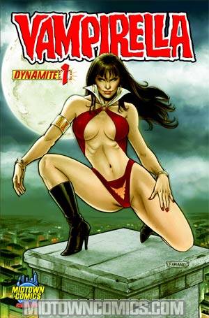 Vampirella Vol 4 #1 Midtown Exclusive Fabiano Neves Variant Cover