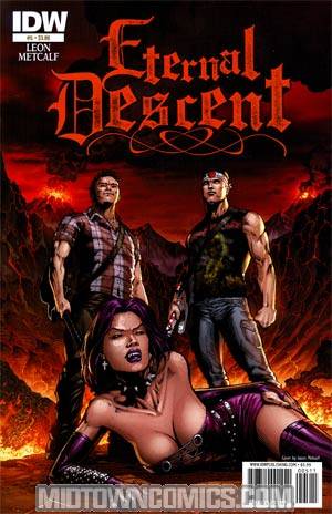 Eternal Descent #5 Regular Jason Metcalf Cover
