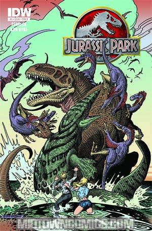 Jurassic Park Redemption #5 Incentive William Stout Print
