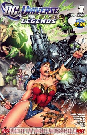 DC Universe Online Legends #1 Cover A Regular Ed Benes Cover