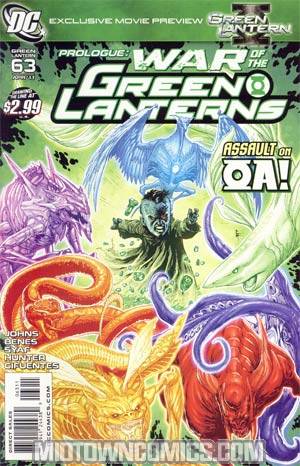 Green Lantern Vol 4 #63 Cover A Regular Doug Mahnke Cover (War Of The Green Lanterns Prelude)