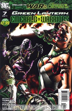 Green Lantern Emerald Warriors #7 Cover A Regular Rodolfo Migliari Cover (War Of The Green Lanterns Prelude)