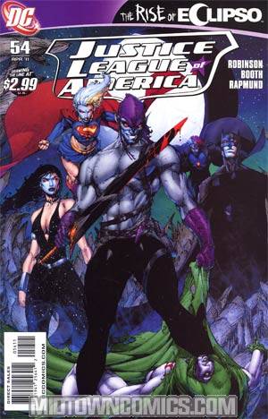 Justice League Of America Vol 2 #54 Regular Brett Booth Cover