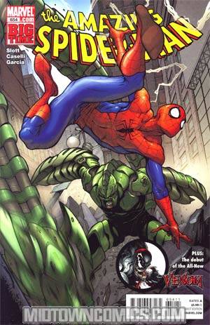 Amazing Spider-Man Vol 2 #654 Cover A 1st Ptg (Spider-Man Big Time Tie-In) 
