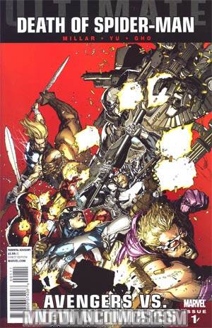 Ultimate Comics Avengers vs New Ultimates #1 1st Ptg Regular Leinil Francis Yu Cover (Death Of Spider-Man Tie-In)