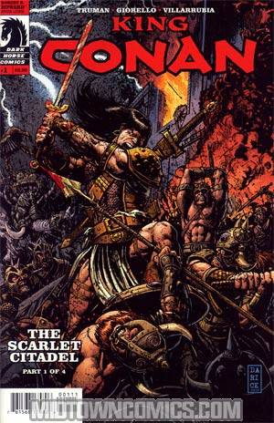 King Conan Scarlet Citadel #1 Regular Darick Robertson Cover