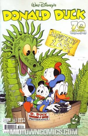 Donald Duck And Friends #363 Regular Don Rosa Cover