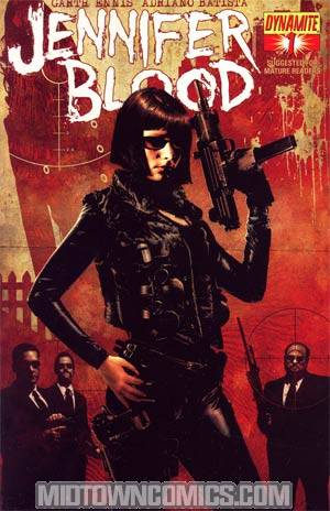 Garth Ennis Jennifer Blood #1 Regular Tim Bradstreet Cover