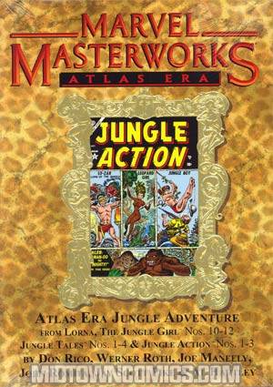 Marvel Masterworks Atlas Era Jungle Adventure Vol 2 HC Variant Dust Jacket