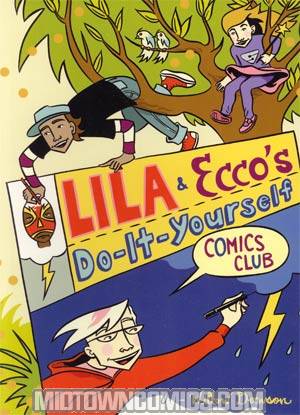 Lila & Eccos Do-It-Yourself Comics Club GN