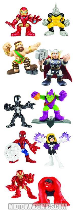 Marvel Super Hero Squad 2-Pack Action Figure Assortment Case 201101