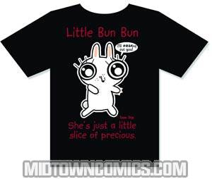 Roman Dirges Little Bun Bun Black T-Shirt Large