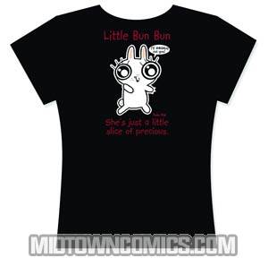 Roman Dirges Little Bun Bun Black Juniors T-Shirt Large