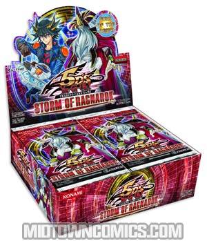 Yu-Gi-Oh 5Ds Storm Of Ragnarok Booster Display