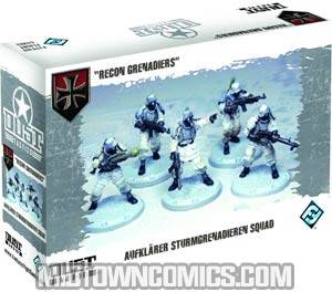 Dust Tactics Recon Grenadiers Miniatures Box