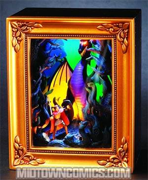 Gallery Of Light Sleeping Beauty Prince Phillip vs Maleficent Figurine