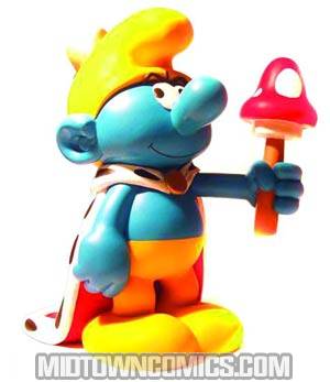 Smurf King 8-Inch Vinyl Bank