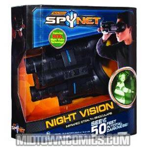 Spy Net Night Vision Surveillance Goggles Assortment Case