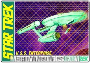 Star Trek USS Enterprise Tholian Web Edition Model Kit